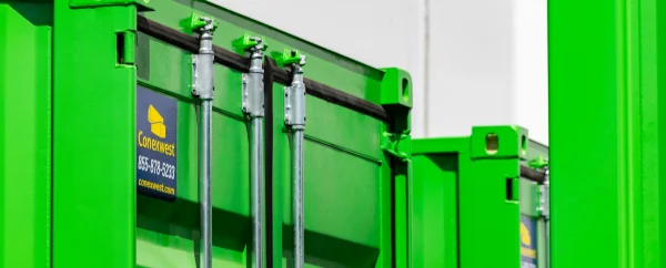 conexwest green shipping container